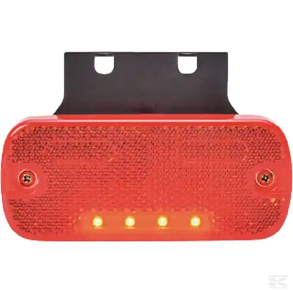 Cenová Bomba Obrysové světlo LED 12/24 V, obdélníkové, 105,4x45x11,8 mm, Kramp