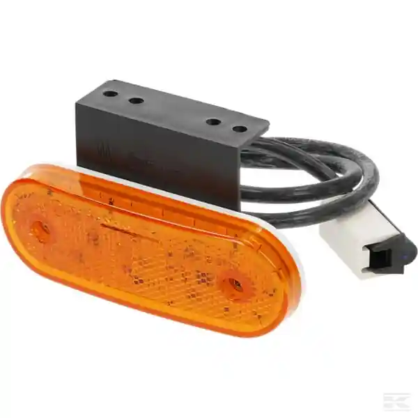 Vysoce Kvalitní Obrysové světlo LED 12/24 V, obdélníkové, 114x40x25 mm, Jaeger, Kramp