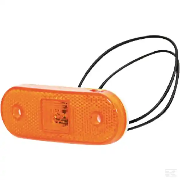 Autentický Obrysové světlo LED 12/24 V, obdélníkové, 113,5x40,5x26,5 mm, Kramp