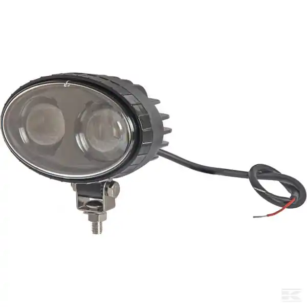 Bezpečnostní světlo modré, 10-80 V, 10 W, 250 lm, oválné, bodové, 2 LED, Kramp Novinka