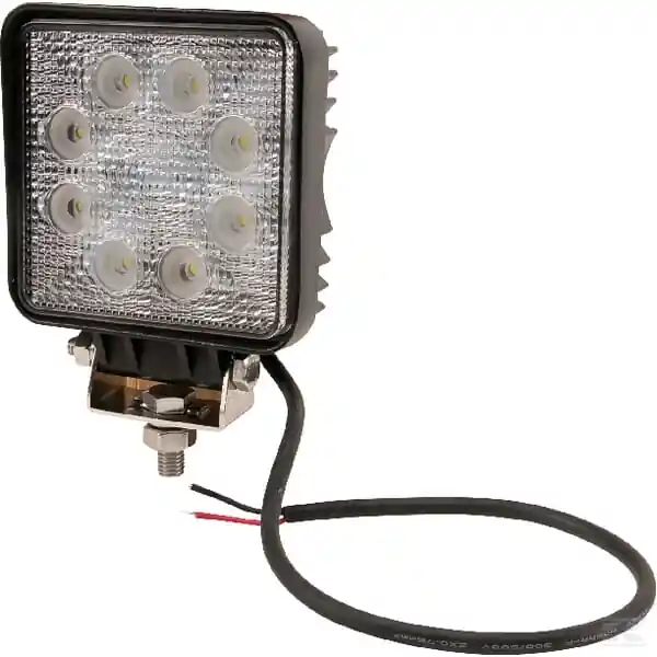 Výprodej Pracovní světlo LED, 24 W, 1920 lm, čtvercové, 10/30 V, 110x45x110 mm, širokoúhlé, 8 LED, gopart