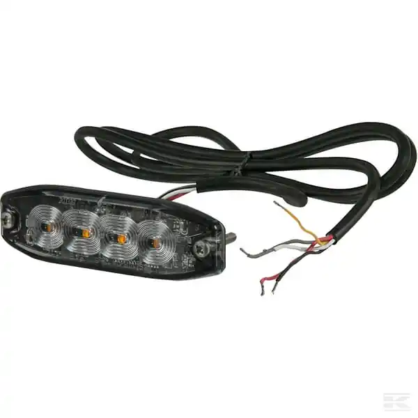 Blikající výstražné světlo, žluté, 4 × LED Hit Sezóny