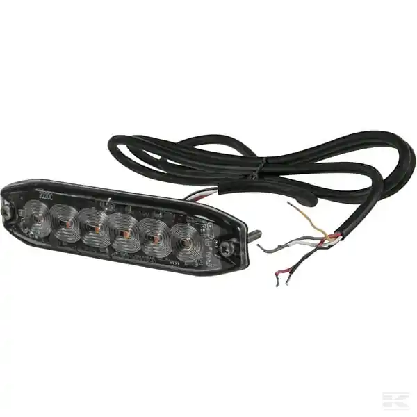 Blikající výstražné světlo, žluté, 6 × LED Nová Kolekce