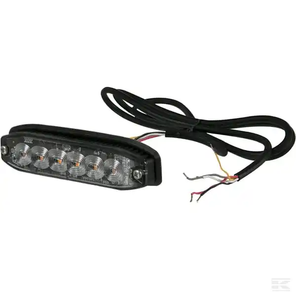 Zlevněný Blikající výstražné světlo, žluté, 6 × LED TA2