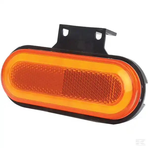Cenový Hit LED obrysové světlo s ukazatelem směru, obdélníkové, 12–24 V, 124 x 49 x 20 mm, Kramp