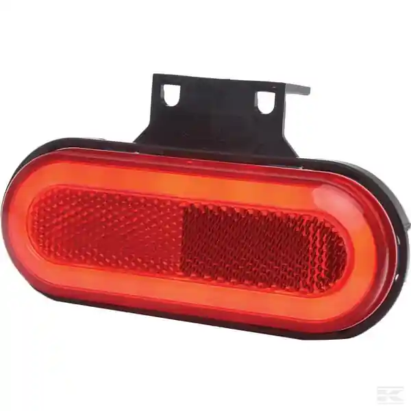 Cenová Bomba LED obrysové světlo obdélníkové, 12–24 V, 124 x 49 x 20 mm, Kramp