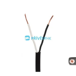 Kabel 2x1,5, plochý 6,5x3,9 mm pro spojky QS150 (Jaeger, SNAP-IN), metráž Nejlepší Cena