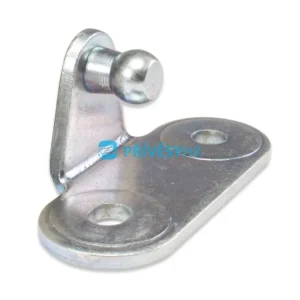 Konzola k plynové vzpěře pravoúhlá 40x20mm, kulový čep pr. 10mm, ocel Autentický
