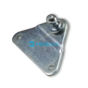 Akční Nabídka Konzola k plynové vzpěře vyhnutá 55x37mm, kulový čep pr. 10mm, ocel
