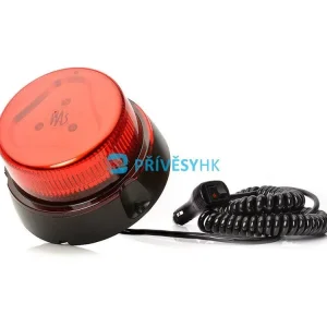 Top Prodej Maják magnetický LED červený WAS, kabel 3m, autozástrčka
