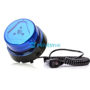Aktuální Maják magnetický LED modrý WAS, kabel 3m, autozástrčka