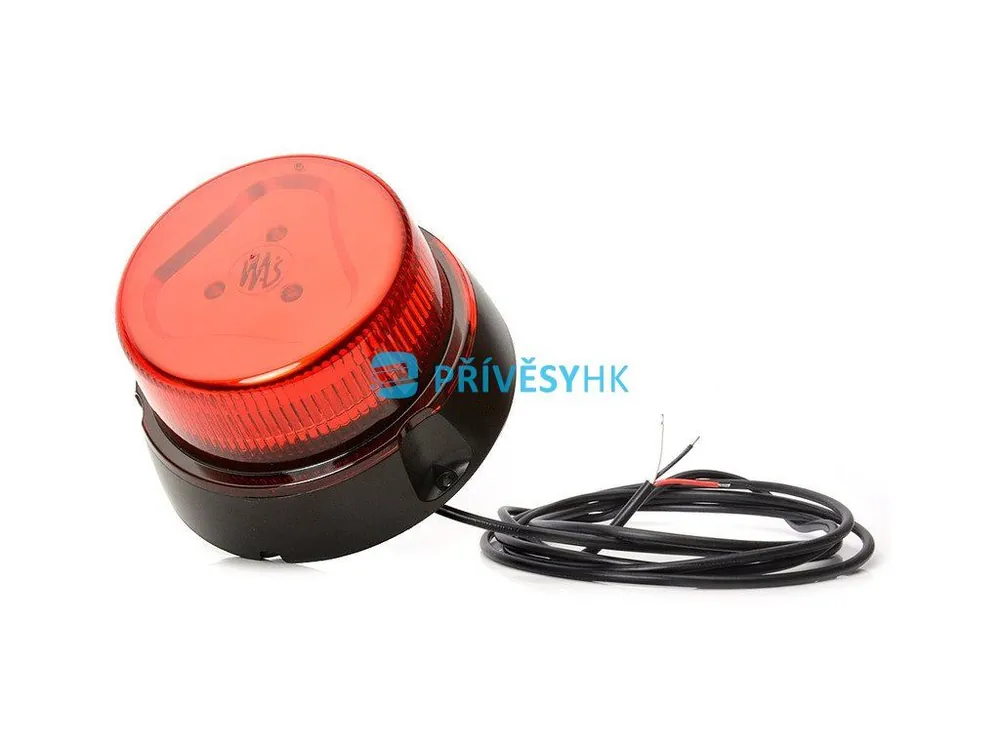 Maják pevný LED červený WAS, kabel 3m Top Prodej