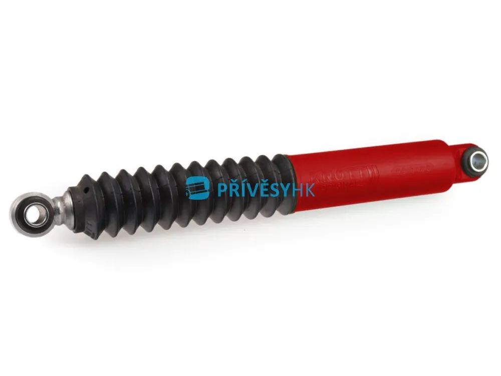 Cenově Výhodný Tlumič k nápravě KNOTT (do 900kg/1 náprava) montáž za kolo, červený