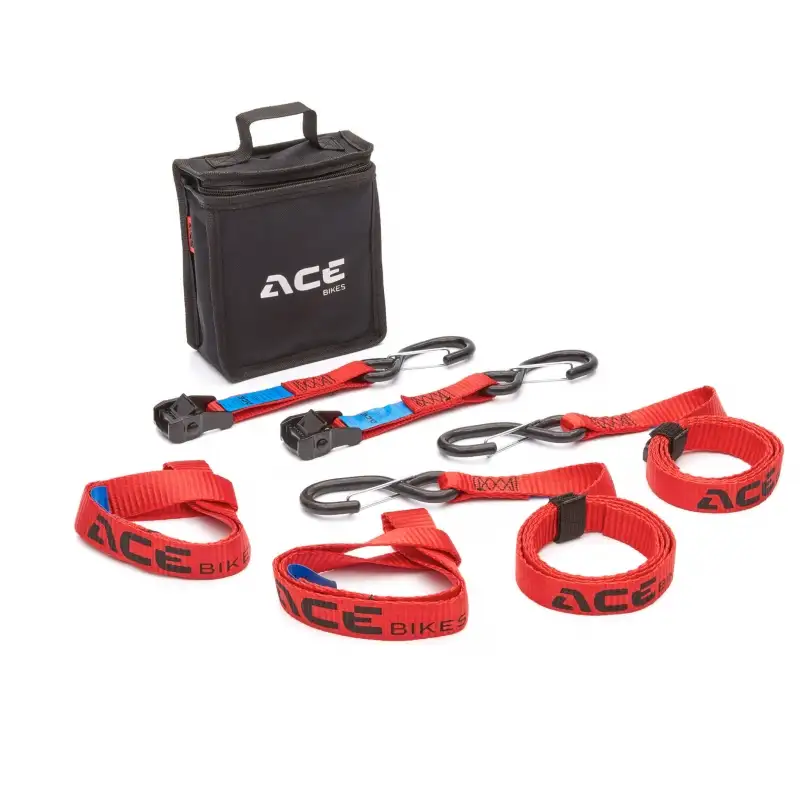Upínací souprava pro uchycení motocyklu Acebikes Cam Buckle Pro Speciální Cena