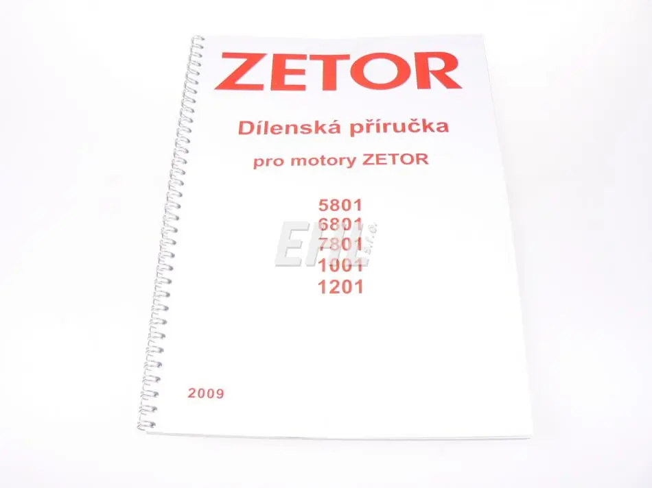 Značkový Dílenská příručka Motory UŘ III - CZ
