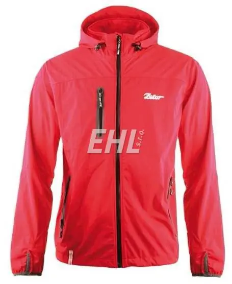 Značkový Bunda pánská - lightsoftshell červená L