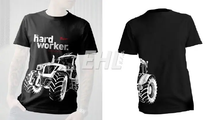 Tričko hardworker UNISEX černé 2XL Novinka