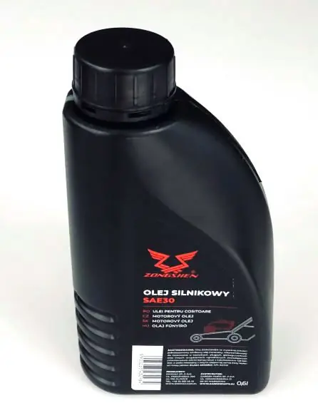 Motorový olej Zongshen Garden SAE 30 / 0,6 l Nejlepší Volba